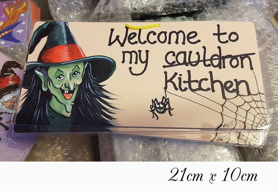 Witchy Sign Decoration