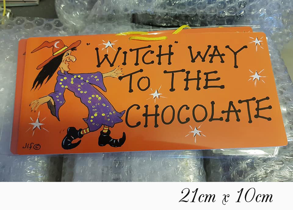 Witchy Sign Decoration
